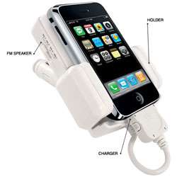iPhone Car FM Transmitter/ Charger/ Cradle  
