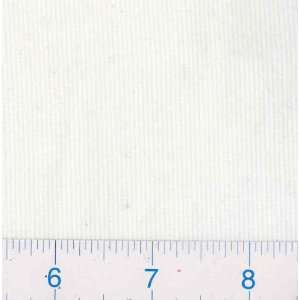  45 Wide Baby Wale Corduroy White Fabric By The Yard 