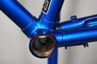   Schwinn Road Bike Frame lightweight steel blue lugged chrome Le Tour
