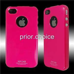 NEW HOT PINK ULTRA THIN SMOOTH UV CRYSTAL HARD CASE COVER FOR APPLE 