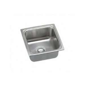   Channel Type Mounting System 18 Gauge Single Bowl Stainless Steel