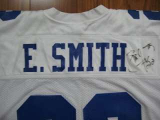 91 Authentic Cowboys Emmitt Smith RUSSELL jersey SIGNED PRO Line 