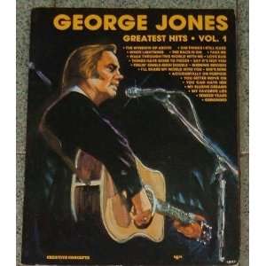  GEORGE JONES GREATEST HITS VOL. 1. George. Jones Books