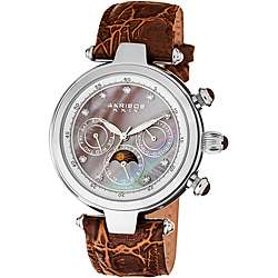 Akribos XXIV Unisex Classique Diamond Automatic Watch  