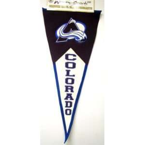  Colorado Avalanche Extra Large Pennant 17 1/2 x 40 1/2 