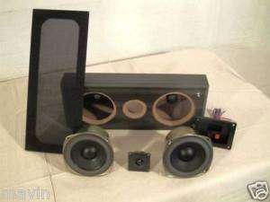 Center Channel Kit with Black Cabinet Boston Woofers  