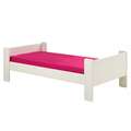 White Metal Twin Bed  