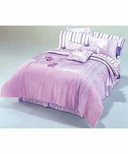 Seventeen Lilac Comforter (Queen)  