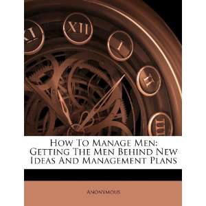  New Ideas And Management Plans (9781248748343) Anonymous Books