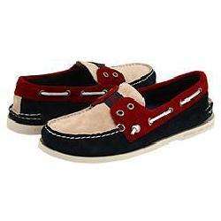   Limited Edition Authentic Original Boat Shoe Navy/Red Suede Slip ons