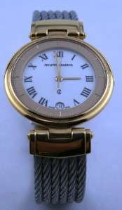 Philippe Charriol Cable Dress Watch Stainless Steel & Gold 32mm  