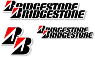 Bike Stickers /Decals Sponsor Bridgestone  