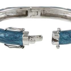 Lauren G Adams Blue Enamel Bracelet  