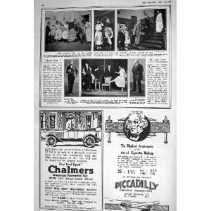  1920 COMEDY THEATRE PERKINS PICCADILLY CHALMERS MOTOR CAR 