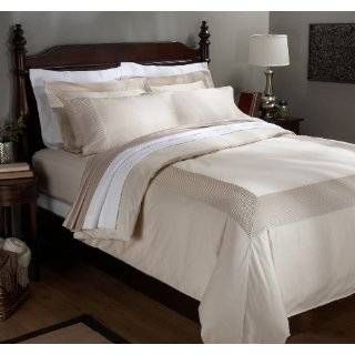  Taupe and Chocolate Hotel Spa Collection Duvet Comforter 
