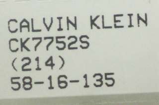 CALVIN KLEIN CK7752 CK 7752 TORTOISE 214 SUNGLASSES  