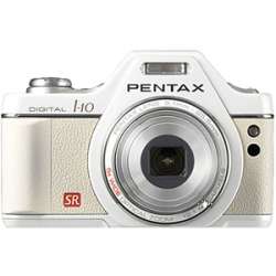 Pentax Optio I 10 Pearl White 12.1MP Point & Shoot Digital Camera 