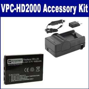  Sanyo VPC HD2000 Camcorder Accessory Kit includes SDM 142 