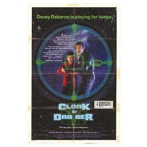 Cloak And Dagger Original Movie Poster, 27 x 41 (1984)  