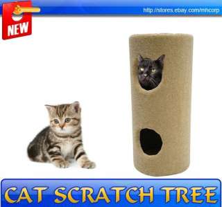 New Kitty Cat Tree Condo Post Cat Scratcher Tower Toy Climber Pet 