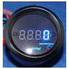 Round Hour Meter  Boat, Car, Truck, 10 80 VDC SS  
