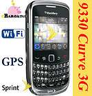 Blackberry Curve 3G 9330   Gray Sprint Smartphone  