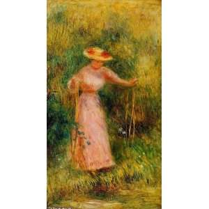   Pierre Auguste Renoir   32 x 58 inches   The Swing 1