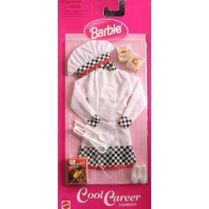  Barbie Cool Career Fashions CHEF Outfit & Accessories 