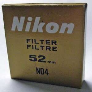  Nikon 52mm neutral density ND 4 filter