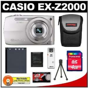  Casio EX Z2000 14.1MP Digital Camera with 5x Ultra Wide 