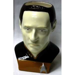  Star Trek DATA Ceramic Figural Mug 