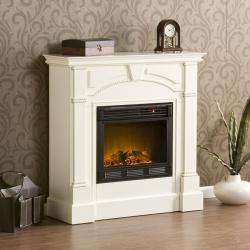 Wynn Ivory Electric Fireplace  