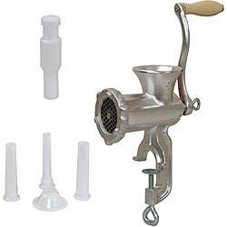 Clamp style #10 Meat Grinder with Sausage Stuffer  