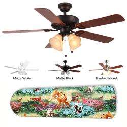 New Image Concepts 4 light Bambi Blade Ceiling Fan  