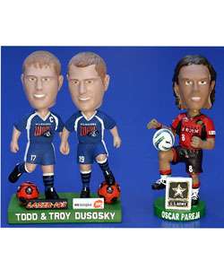 Todd & Troy Dusosky and Oscar Pareja Bobble Heads  