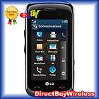 NEW in BOX LG ENCORE GT550 BLACK AT&T LOCKED CELLULAR PHONE