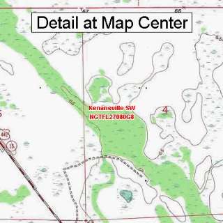   Map   Kenansville SW, Florida (Folded/Waterproof)