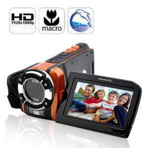 Shock Rugged HD Sport Camcorder (1080p, Waterproof)  