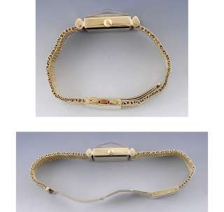 Vintage Geneva 14K Yellow Gold & Diamond 1940s Men’s Wristwatch 