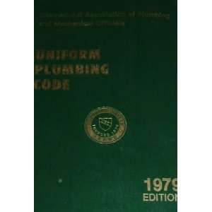  Uniform Plumbing Code 1979 Iapmo Books