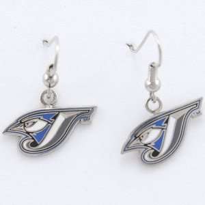Toronto Blue Jays Logo Wire Earrings 