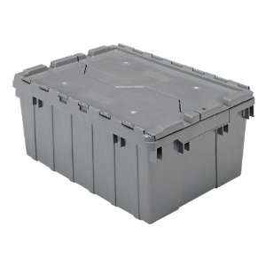  Attached Lid Container Six Pack 8 1/2 Gallons Office 