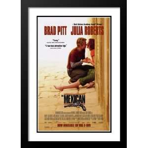 The Mexican 20x26 Framed and Double Matted Movie Poster   Style A 