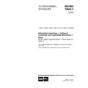  ISO/IEC 13522 11997, Information technology   Coding of 