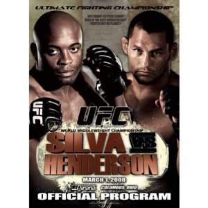  UFC 82 Official Program 