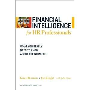  Financial Intelligence for HR Professionals (text only) by 