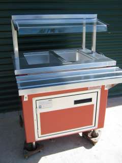 STEAM TABLE HOT SERVING COUNTER DELFIELD STEAM TABLE  