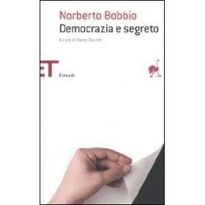    Democrazia e segreto (9788806209001) Norberto Bobbio Books