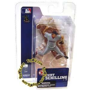   Series 3 Mini Figure Curt Schilling (Boston Red Sox) Toys & Games