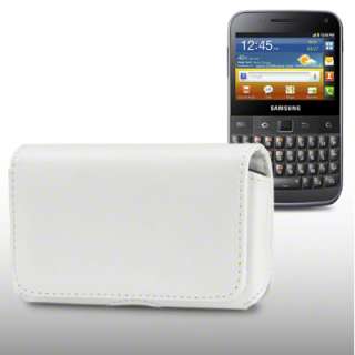 BELT CASE/COVER FOR SAMSUNG GALAXY M PRO B7800   WHITE  